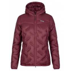 Пухено Яке Kilpi Alberta 2, Тъмночервено, Дамско